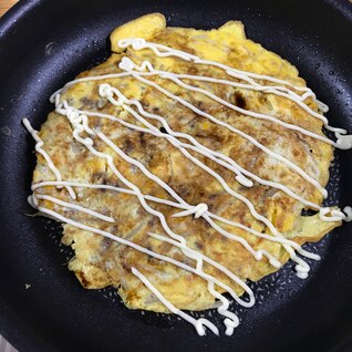 シャキシャキと美味しく！もやしのまぜまぜオムレツ！